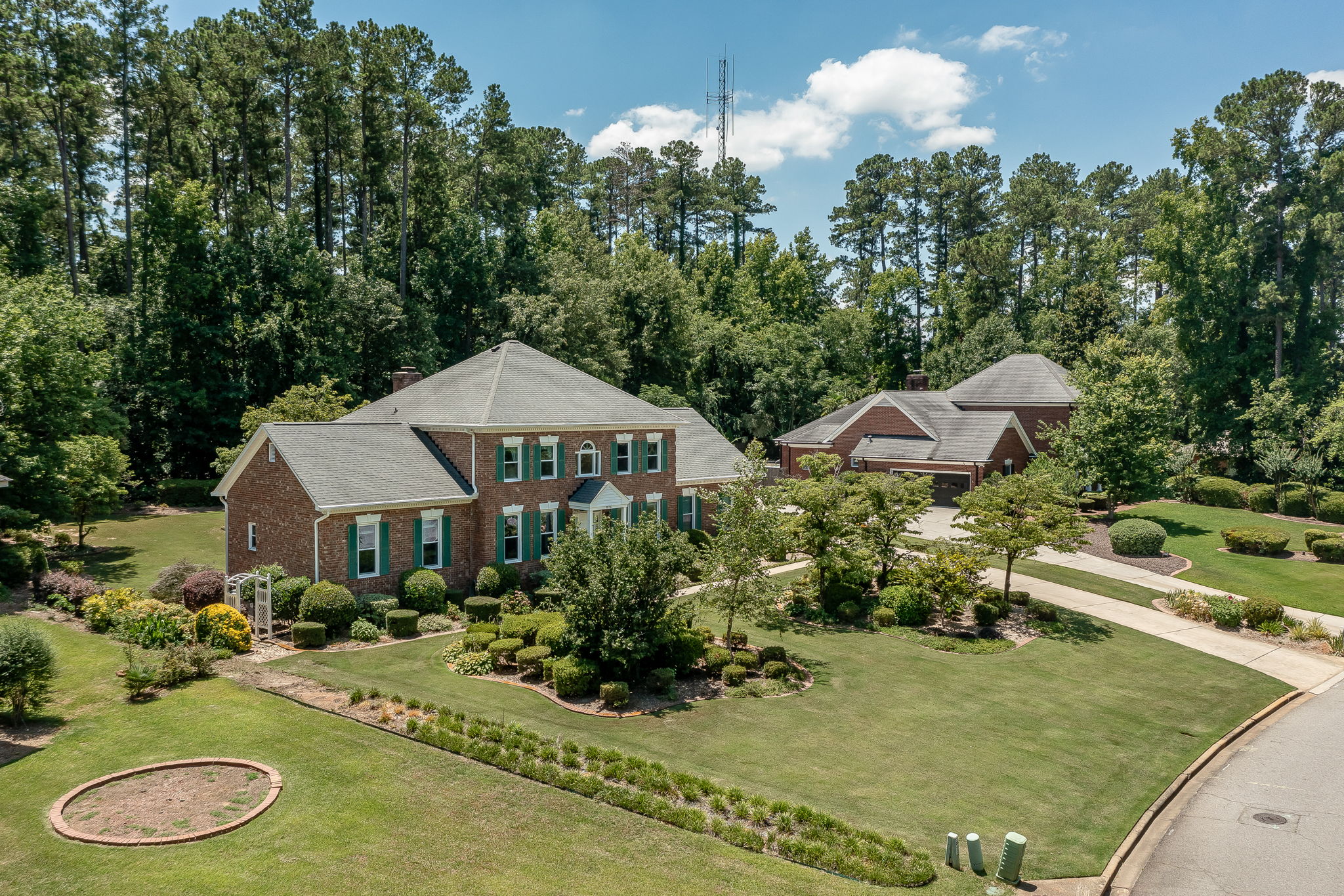 Aerial View Of Home