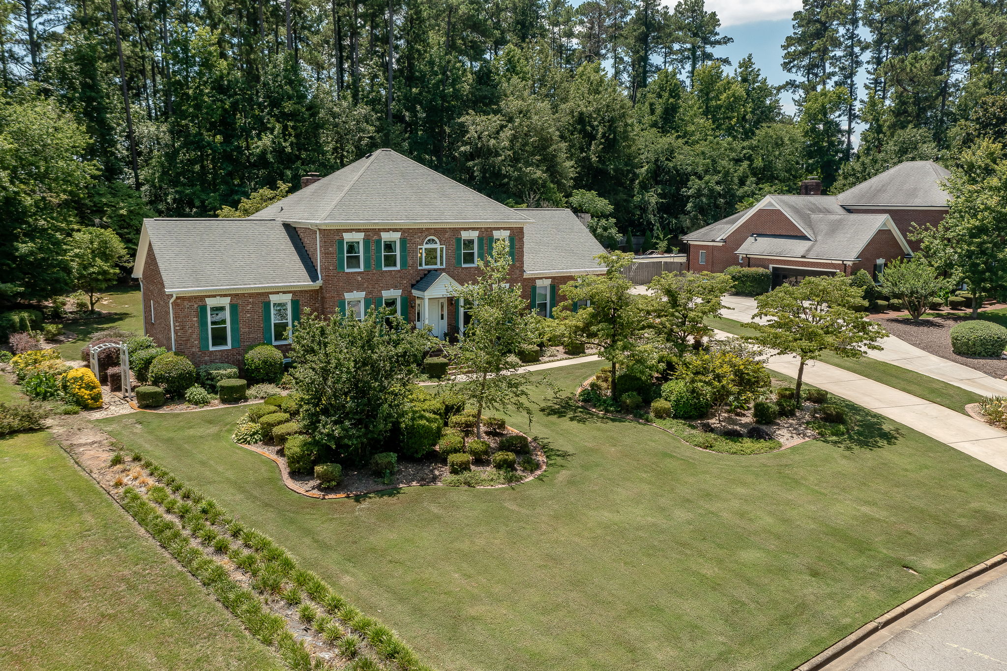 Aerial View Of Home