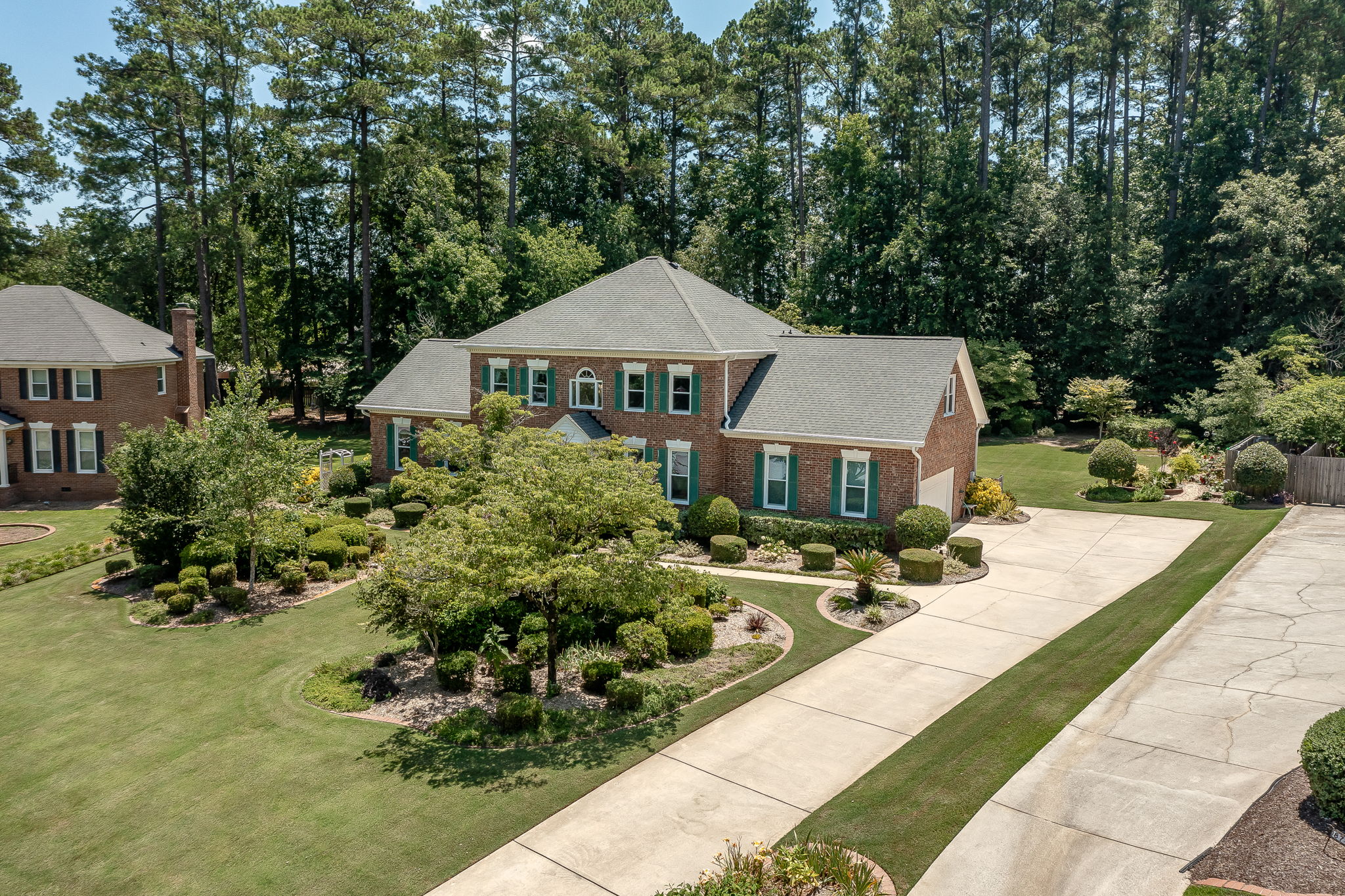 Aerial View Of Home