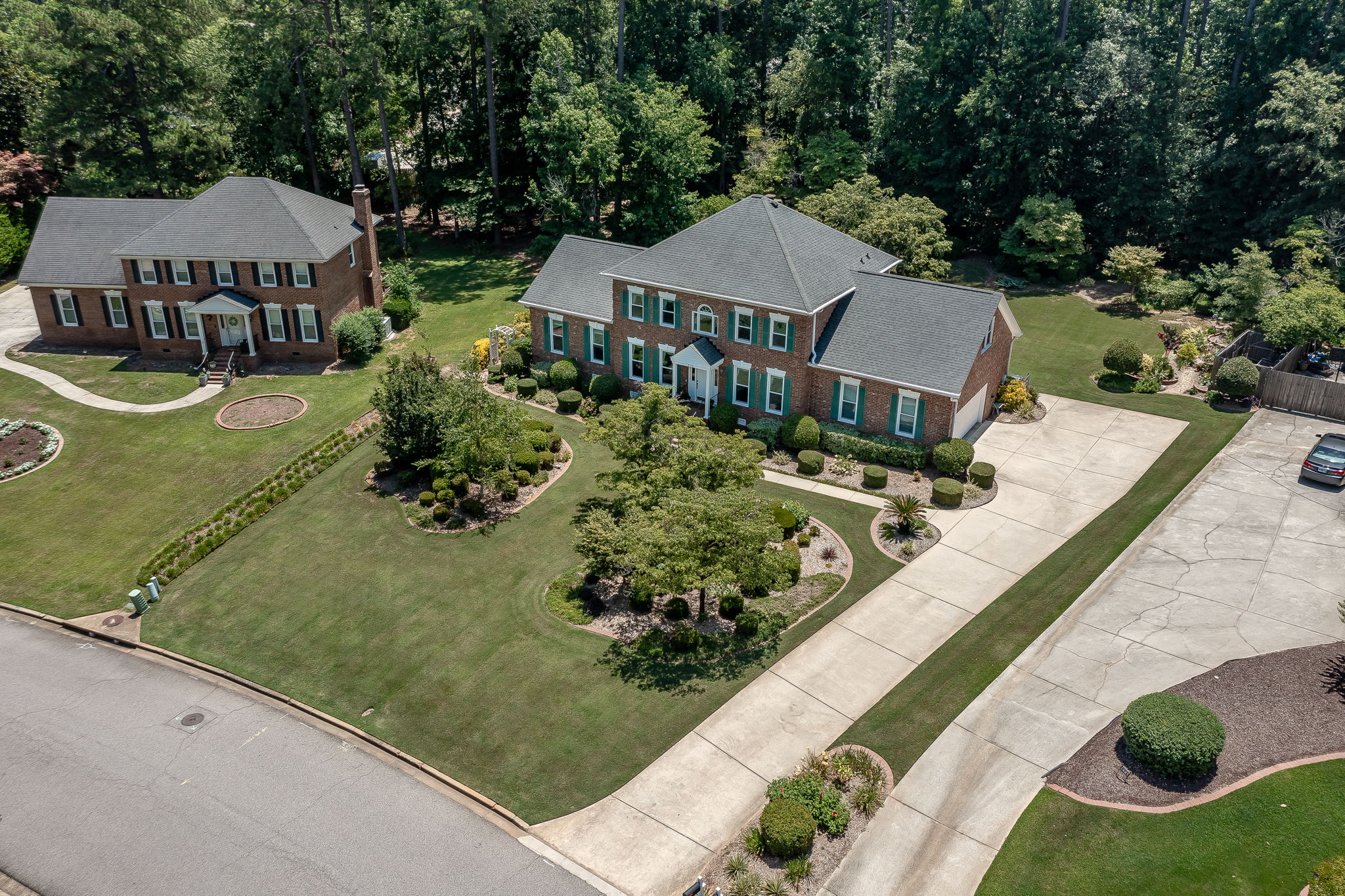 Aerial View Of Home