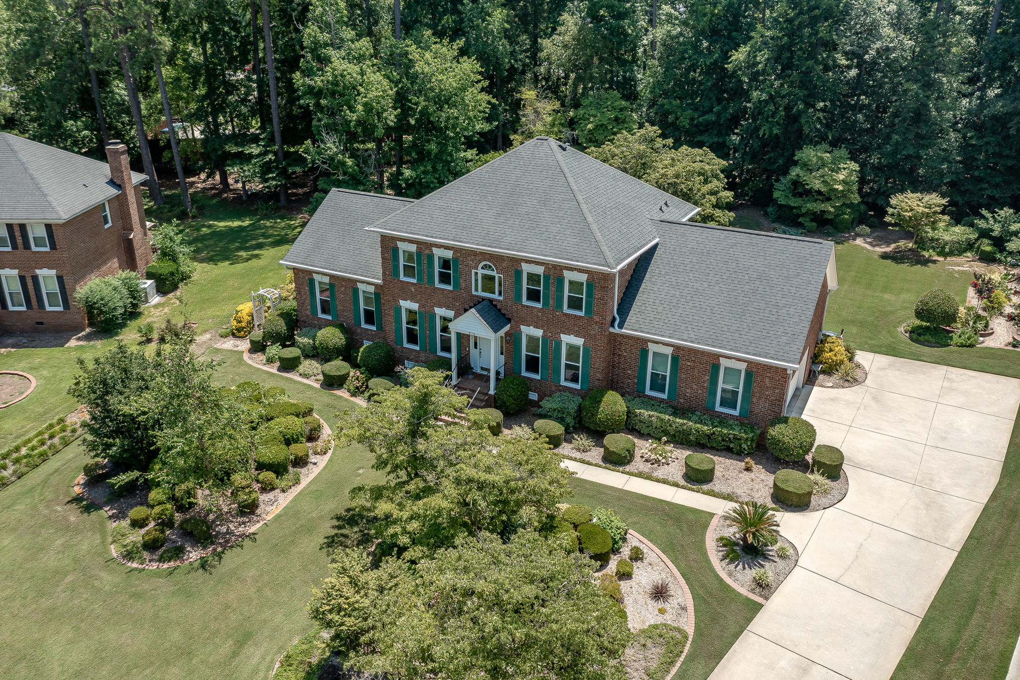 Aerial View Of Home