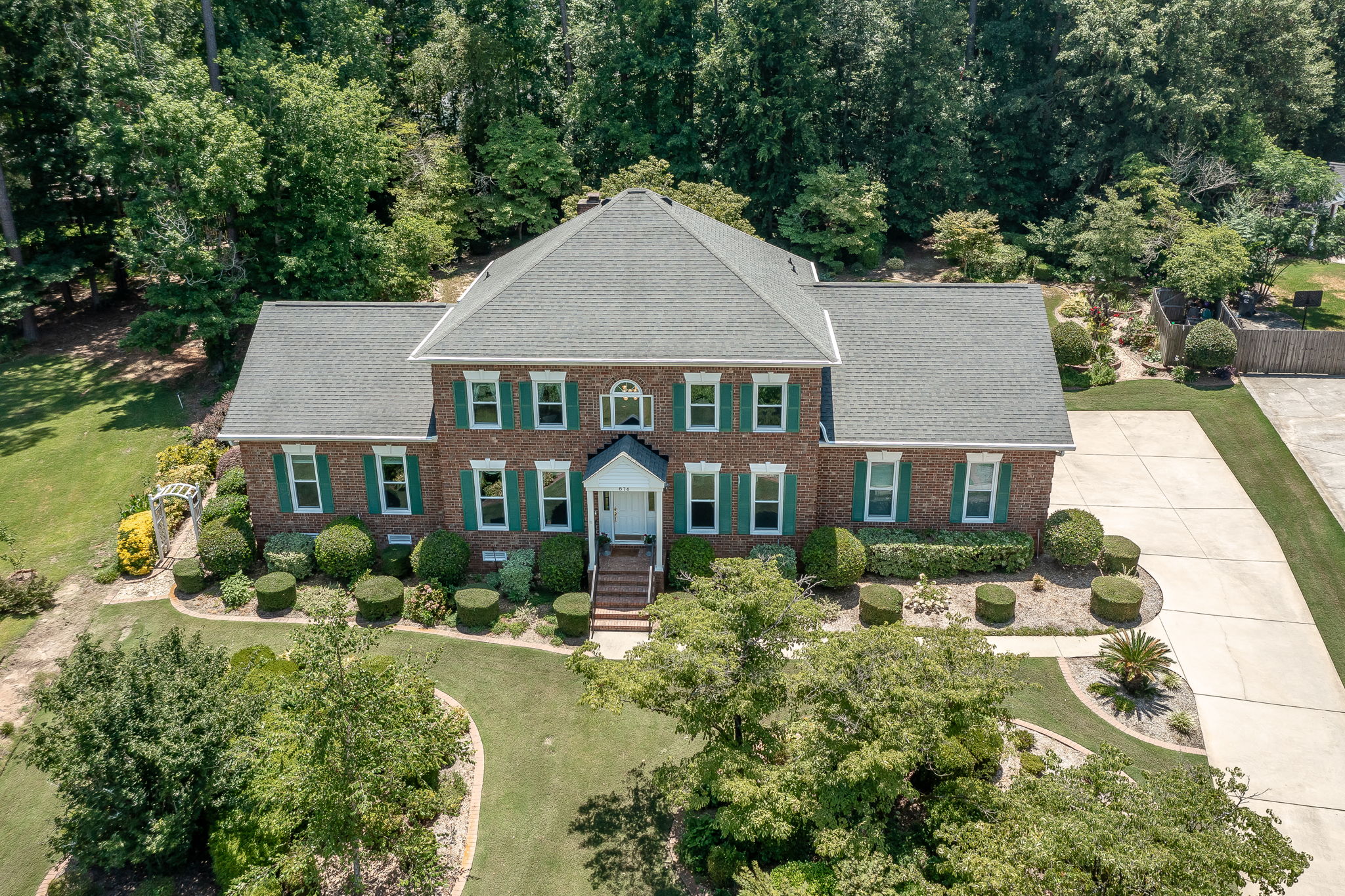 Aerial View Of Home