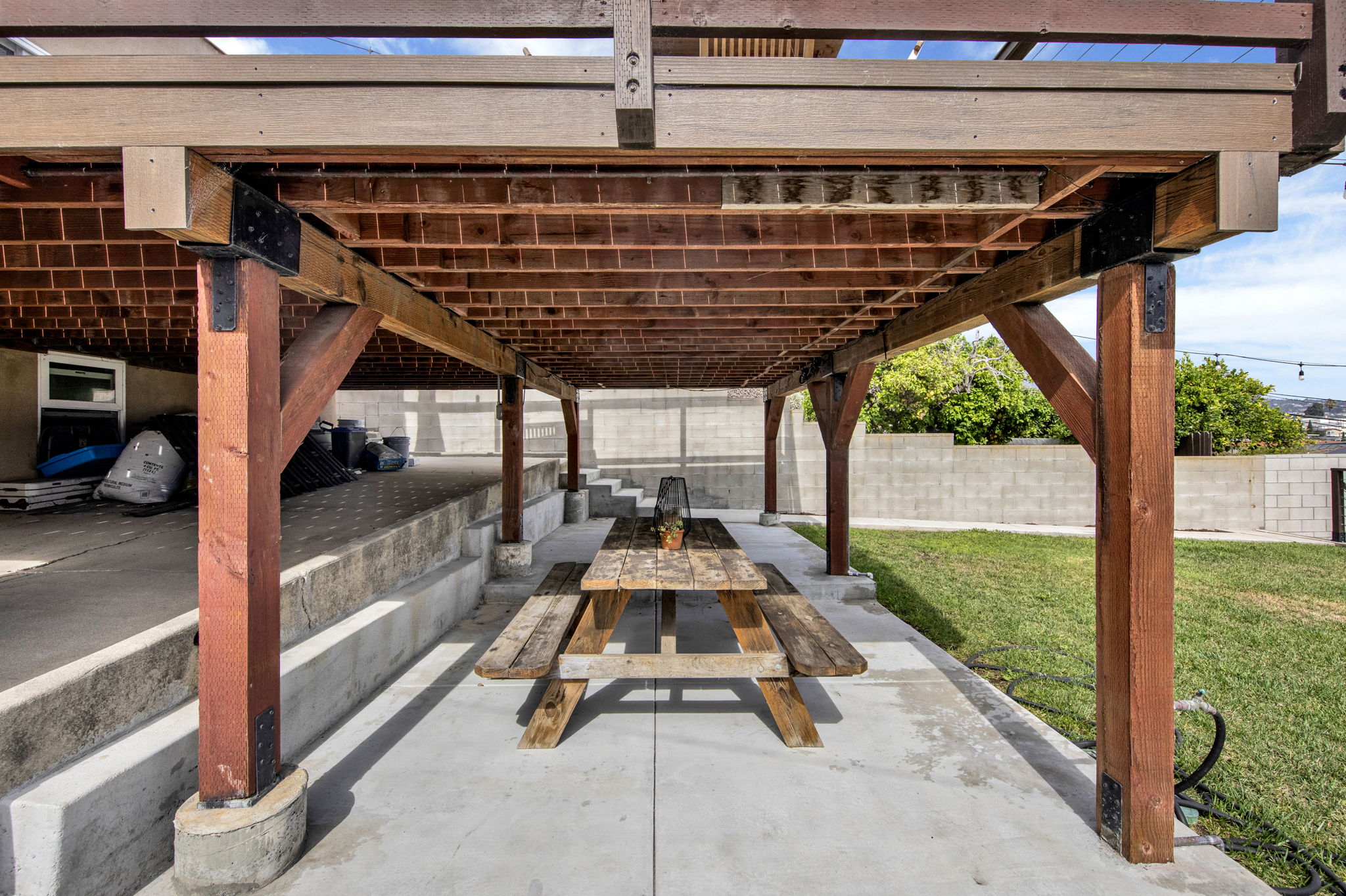 Basement finished space overview 878 W 21st St San Pedro