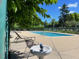 Get ready to take the plunge in this built-in pool!
