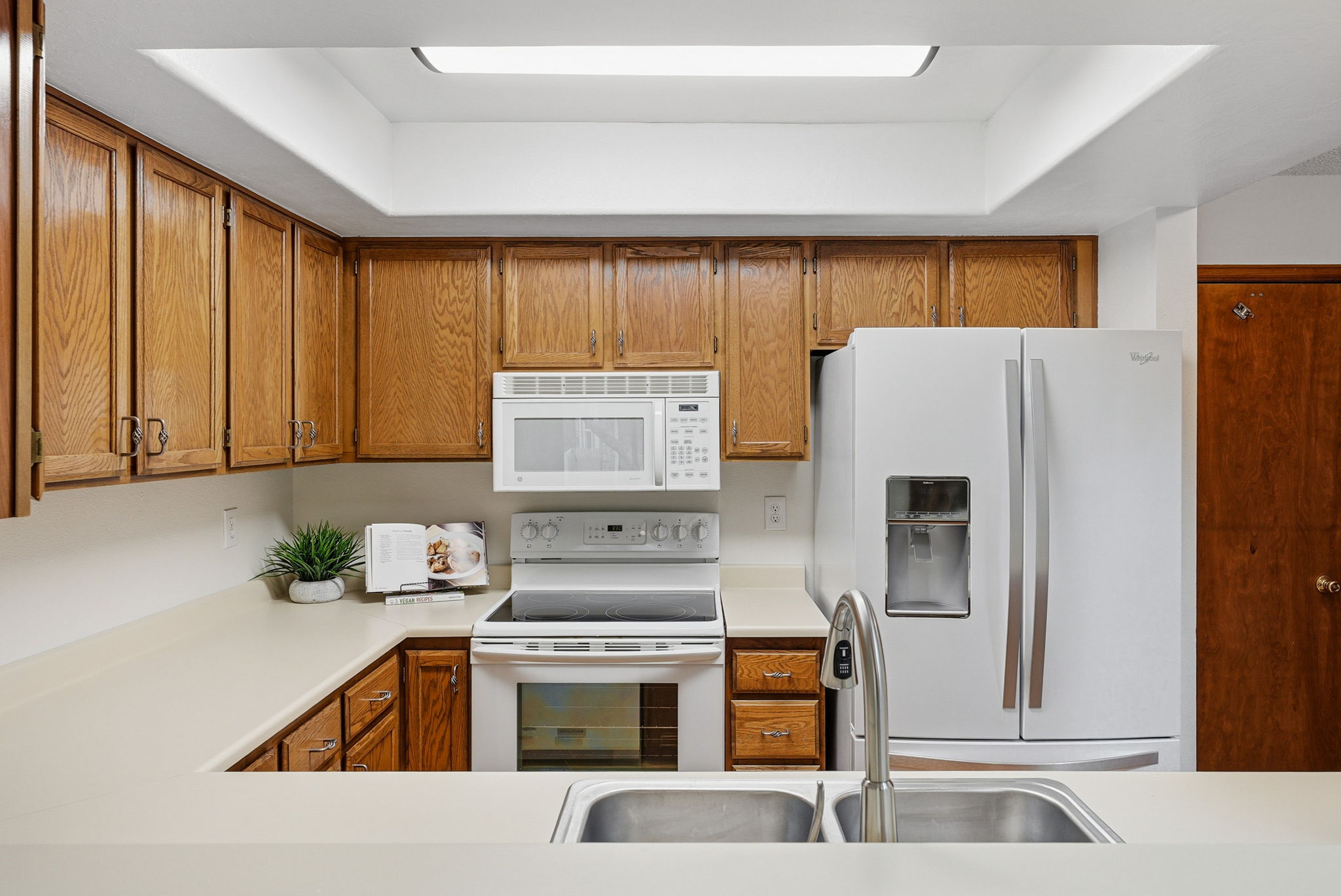 Kitchen with Bar Seating  (All Kitchen Appliances Included) and New Paint Throughout