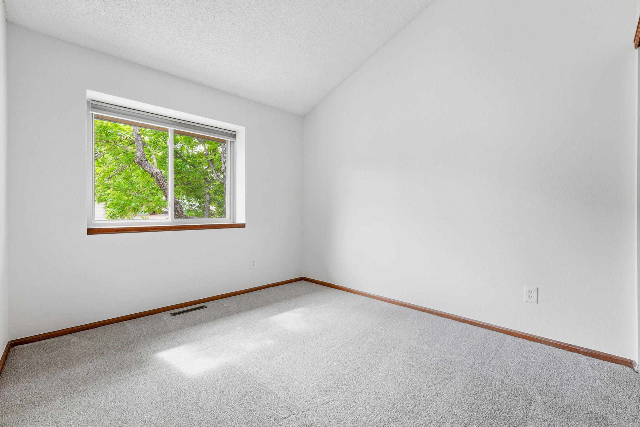 Second Bedroom with New Carpet and New Paint