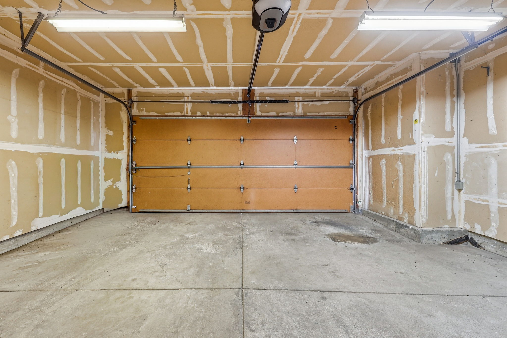 2-Car Attached Garage with Shelving
