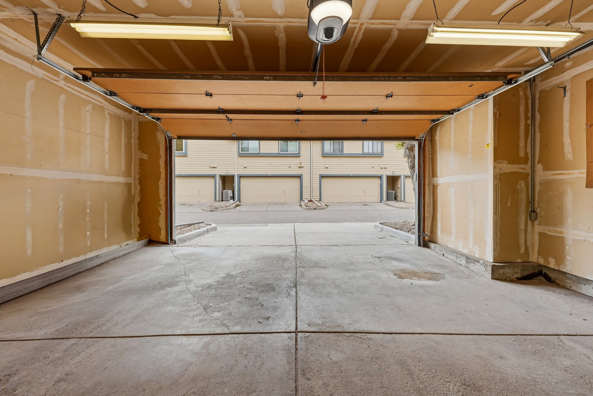 2-Car Attached Garage with Shelving