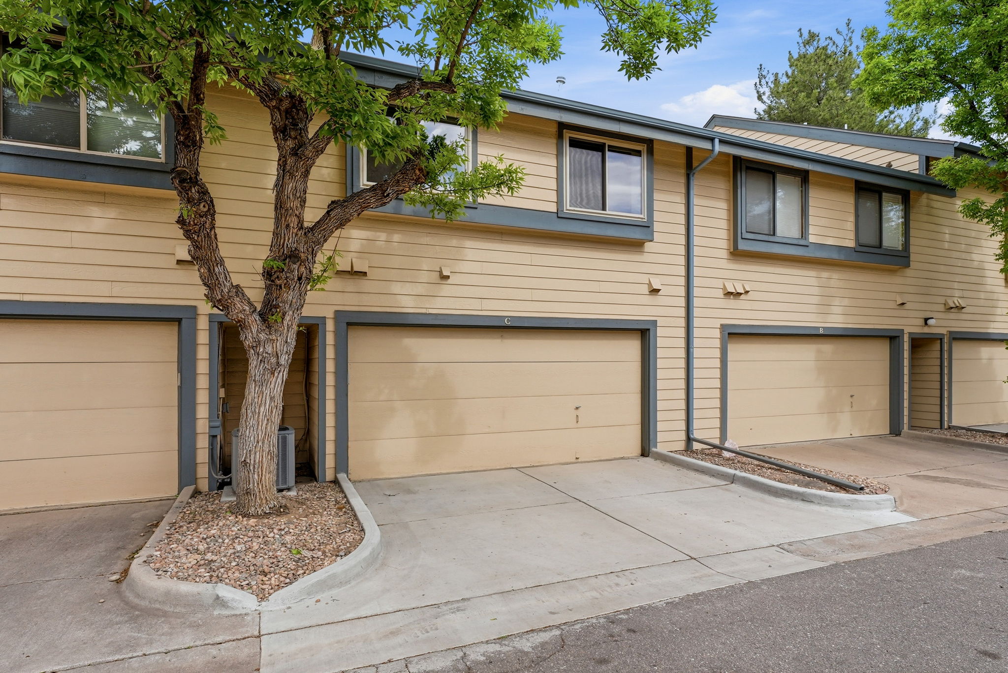 2-Car Attached Garage with Shelving