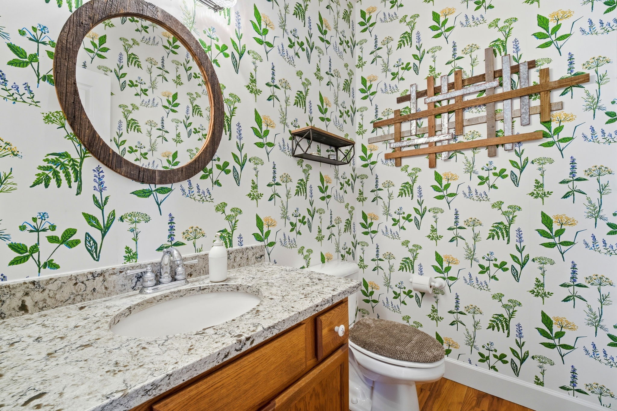 Charming Powder Bathroom
