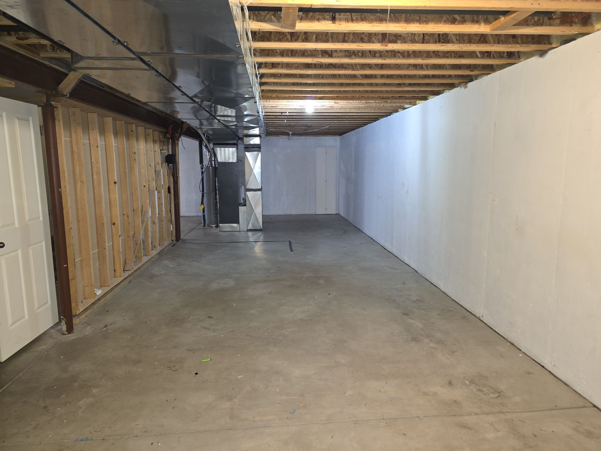 Unfinished basement