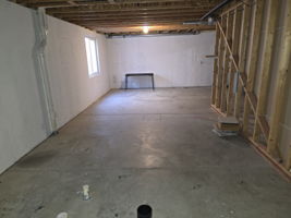 Unfinished basement