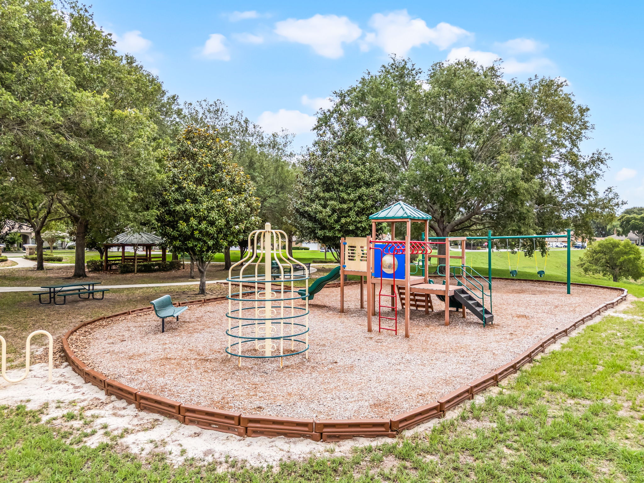 Expansive playground and park
