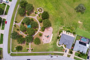 Aerial View of Playground & Park