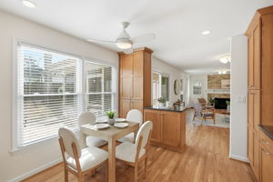 Sun-filled Breakfast Area