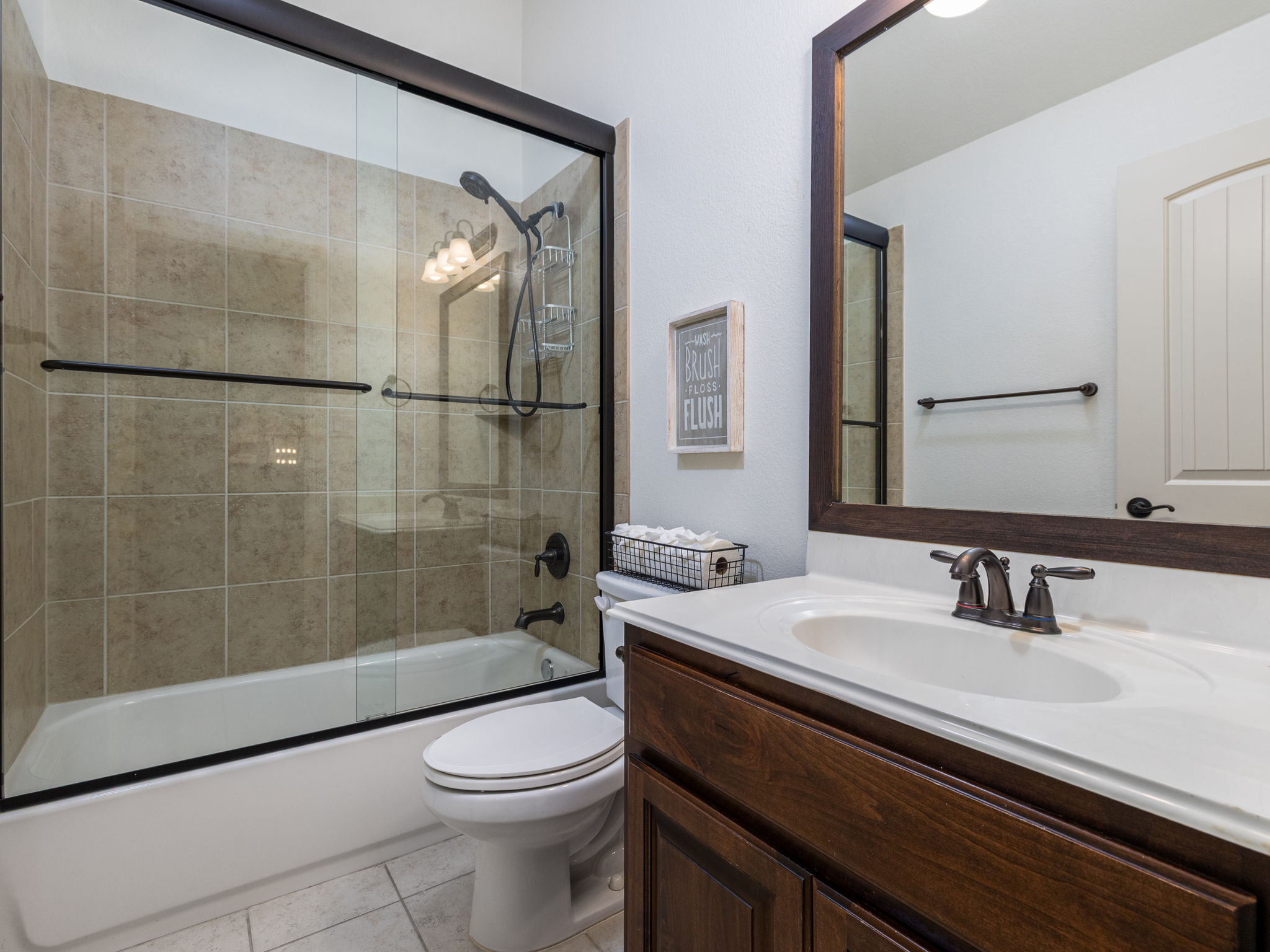 Bathroom 3 - Shared with Family Room and Bedroom 3