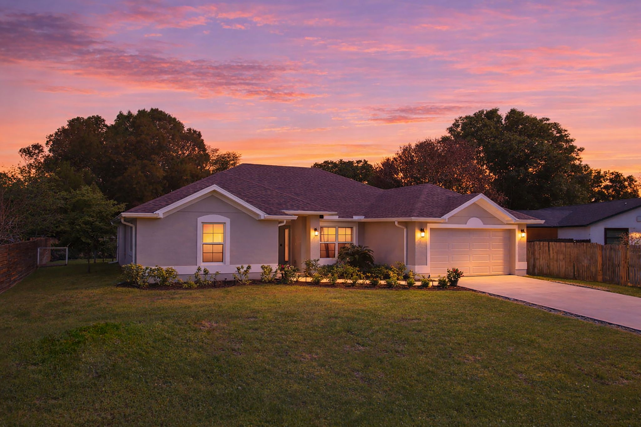 Front Exterior Evening