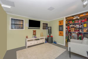Yoga Room in Basement