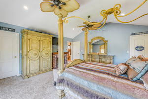 Alternate view of primary bedroom