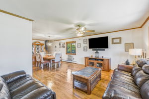 View of Dining Room from Living Room