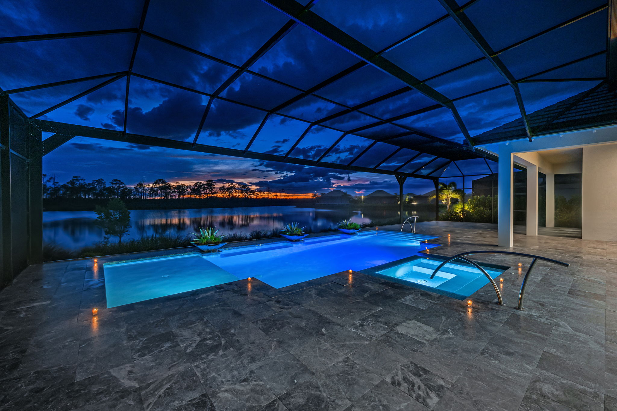 Pool - Dusk