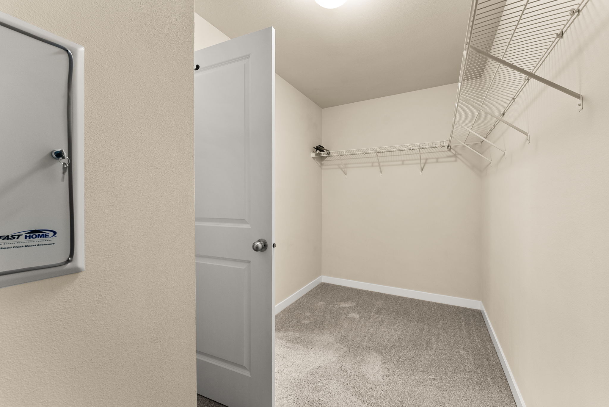 Generous walk-in closet directly off the primary bath for added convenience