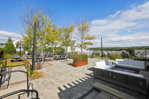 Clubhouse outdoor common area, great for bbqs, picnics and sitting by the outdoor fireplace.
