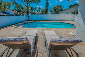 Patio and Pool