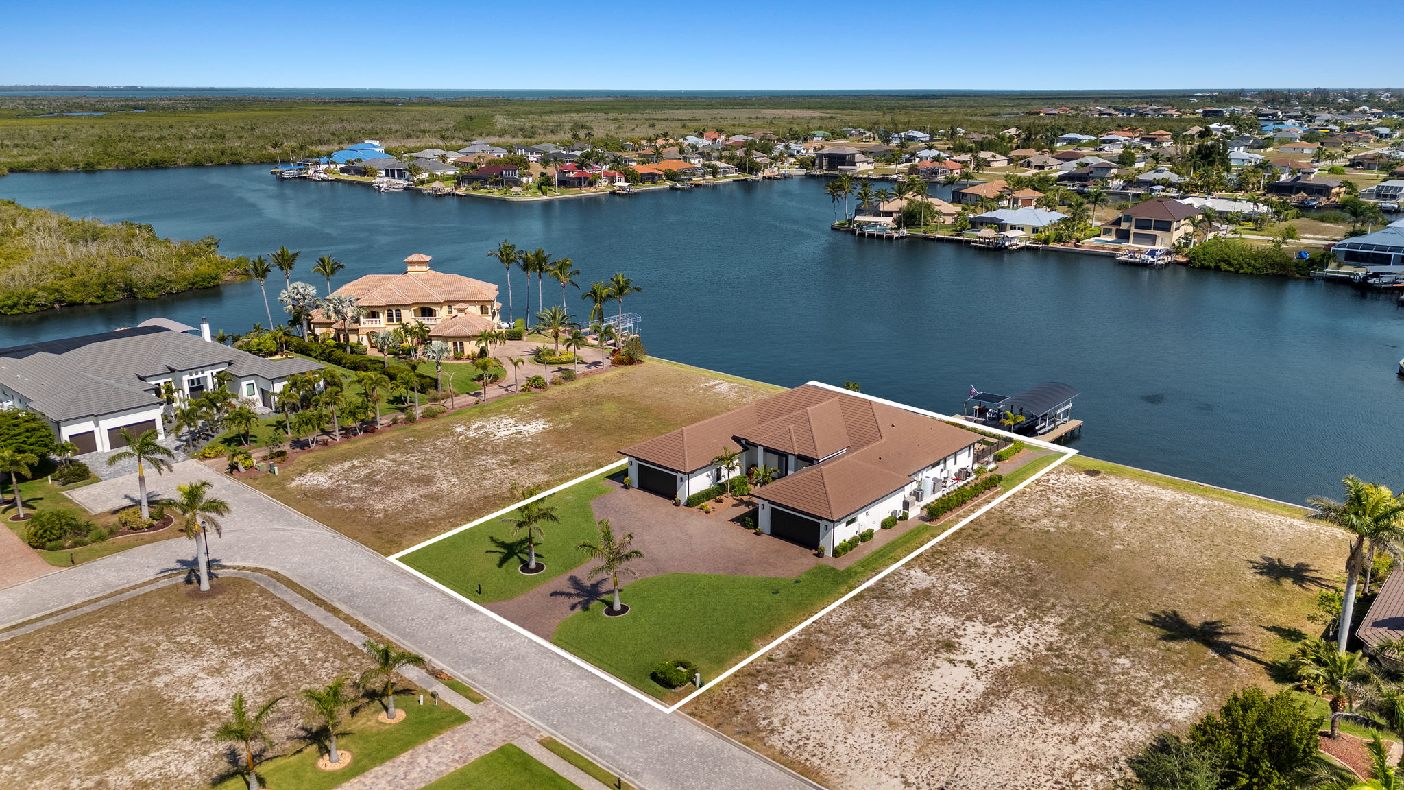 Aerial Front Exterior 3 of 3 -Lot Lines