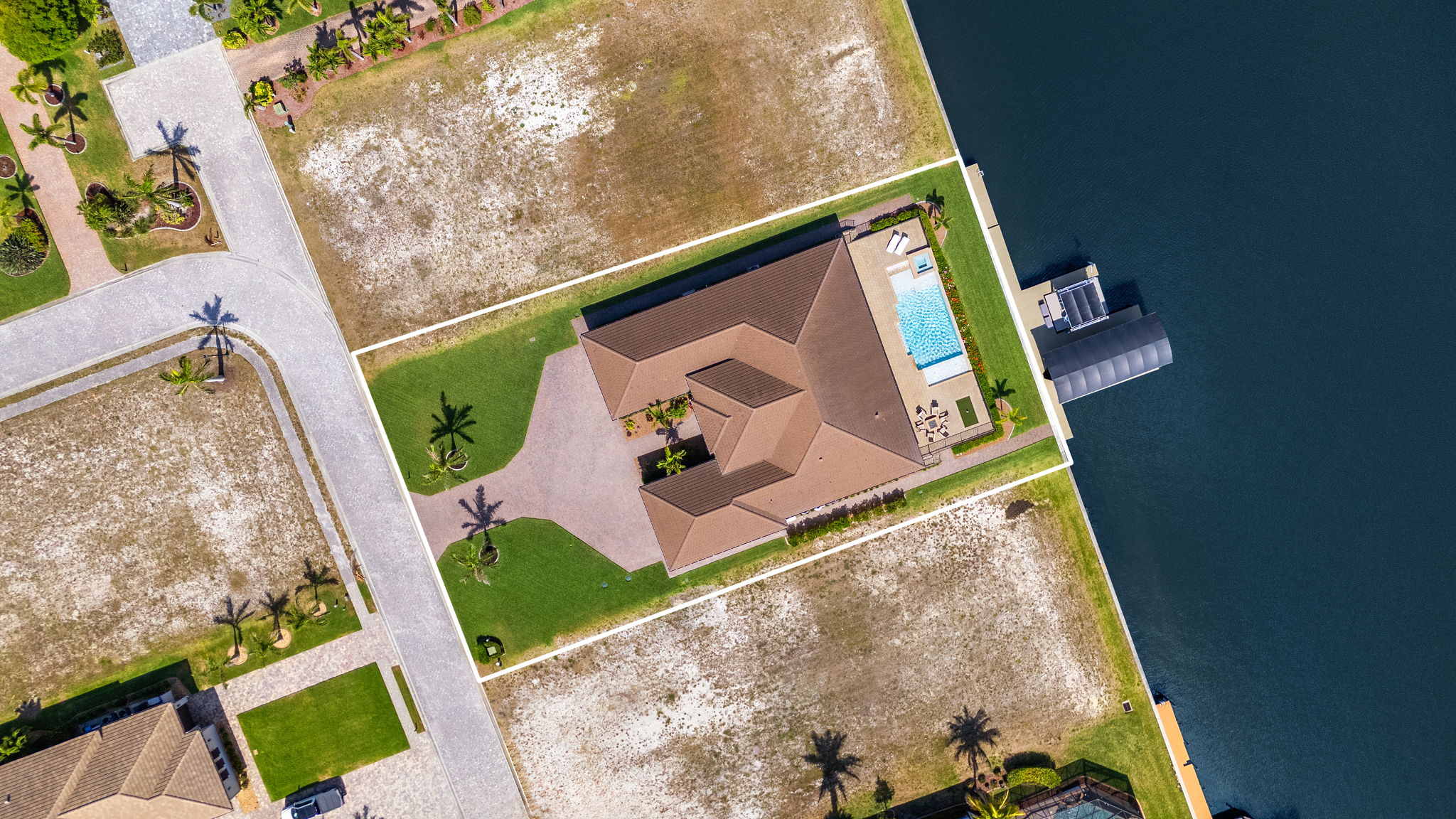 Aerial Overview -Lot Lines