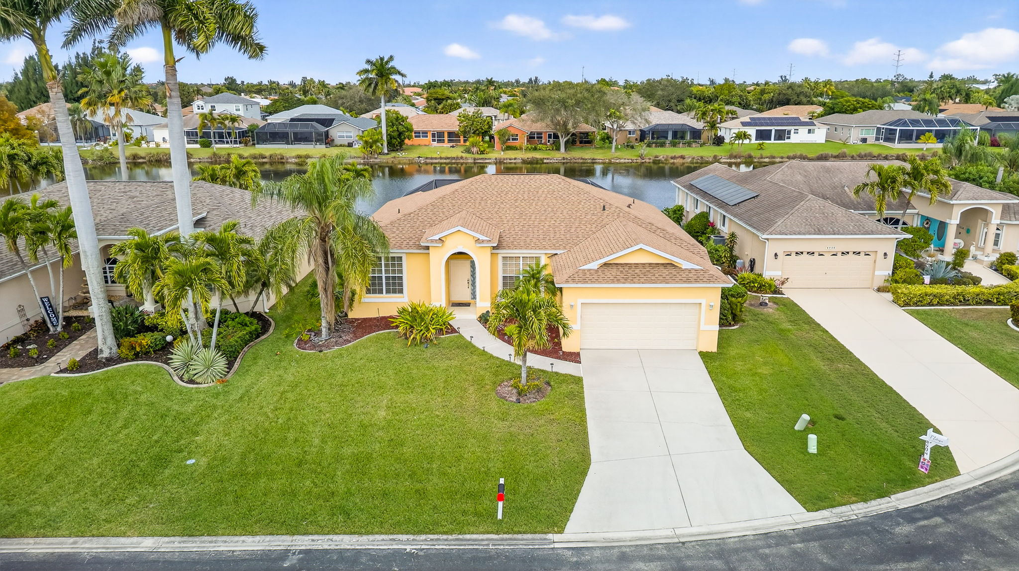 Aerial Front Exterior 1