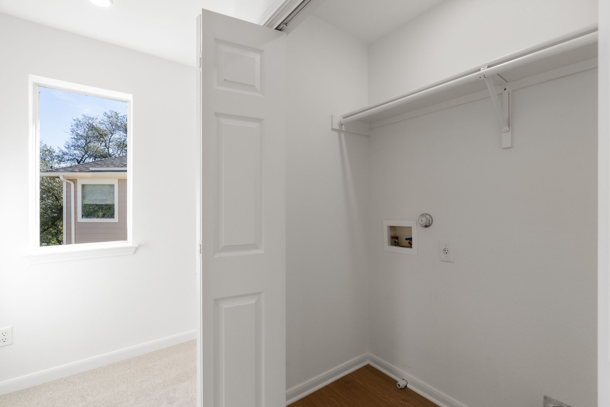 Laundry Closet on Second Floor