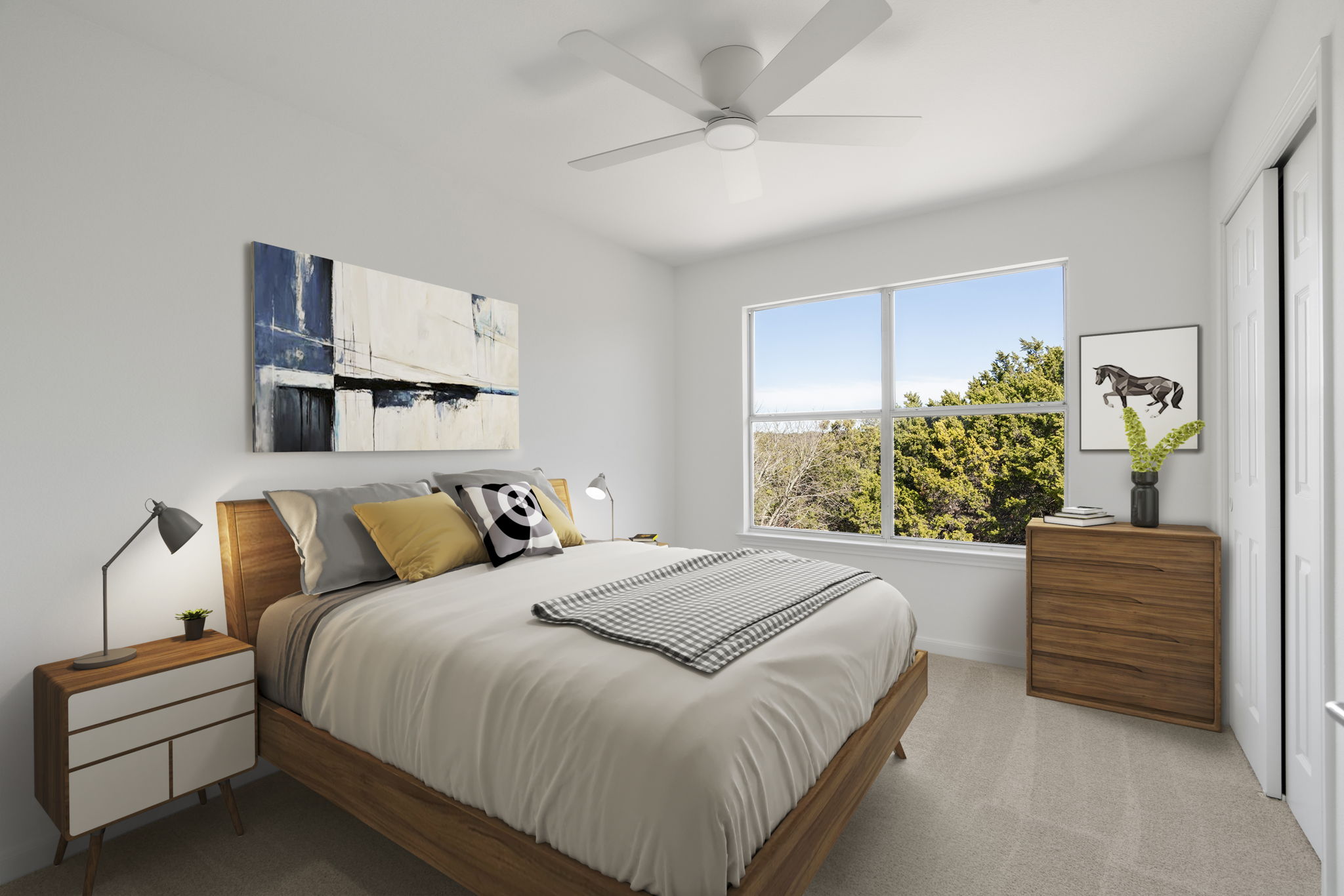 2nd of 3 Bedrooms with Hill Country Views