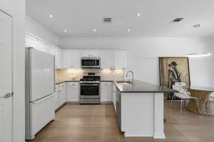 High end  Quart Countertops and custom backsplash