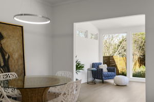 Open Floor Plan with High Ceilings