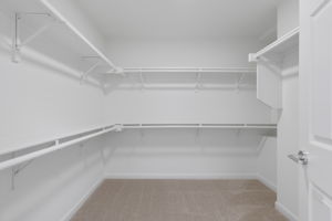 Primary Bedroom LARGE Walk in Closet