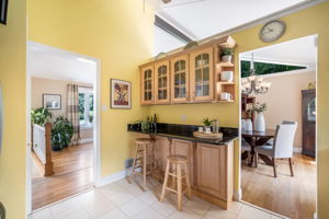 Updated Kitchen with breakfast bar