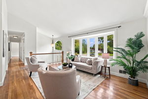 Open main level with vaulted ceiling!