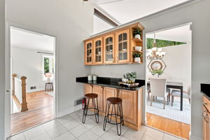 Updated kitchen with granite, stainless & breakfast bar!