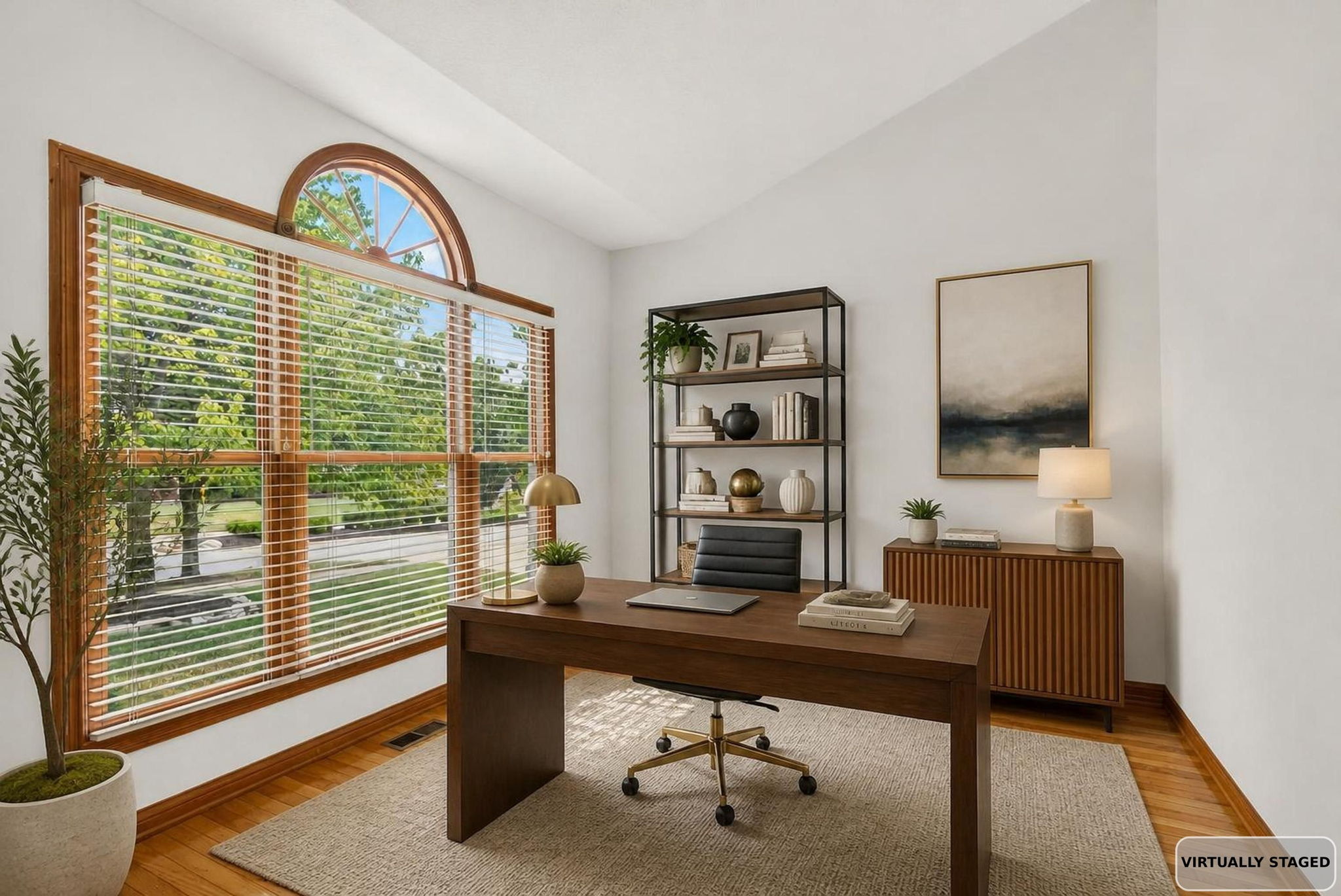 Office Virtually Staged