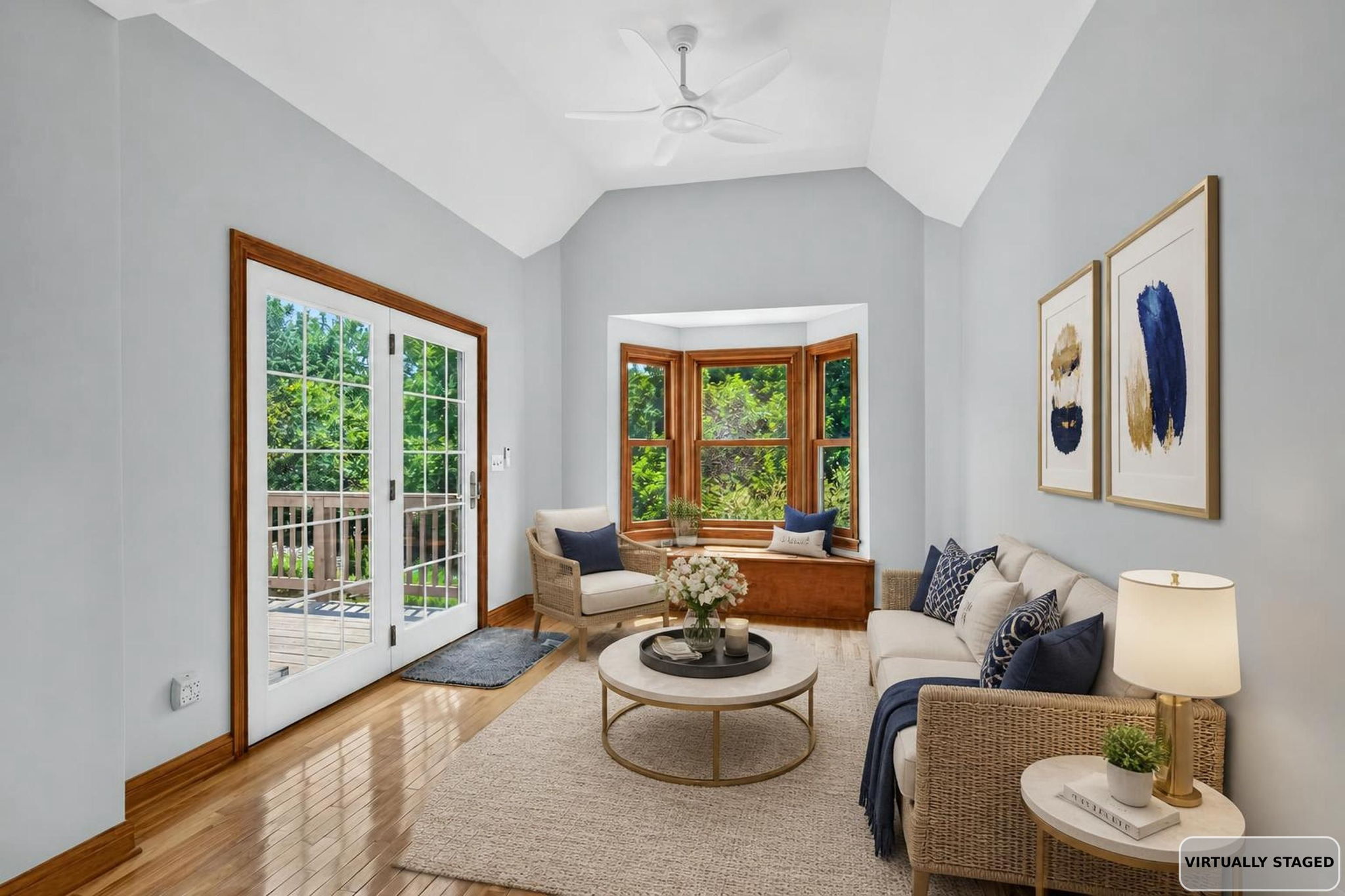 Sun Room Virtually Staged
