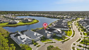 Aerial View 3 - magnificent long lake views, quiet cul-de-sac