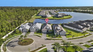 Aerial View 2 - quiet cul-de-sac