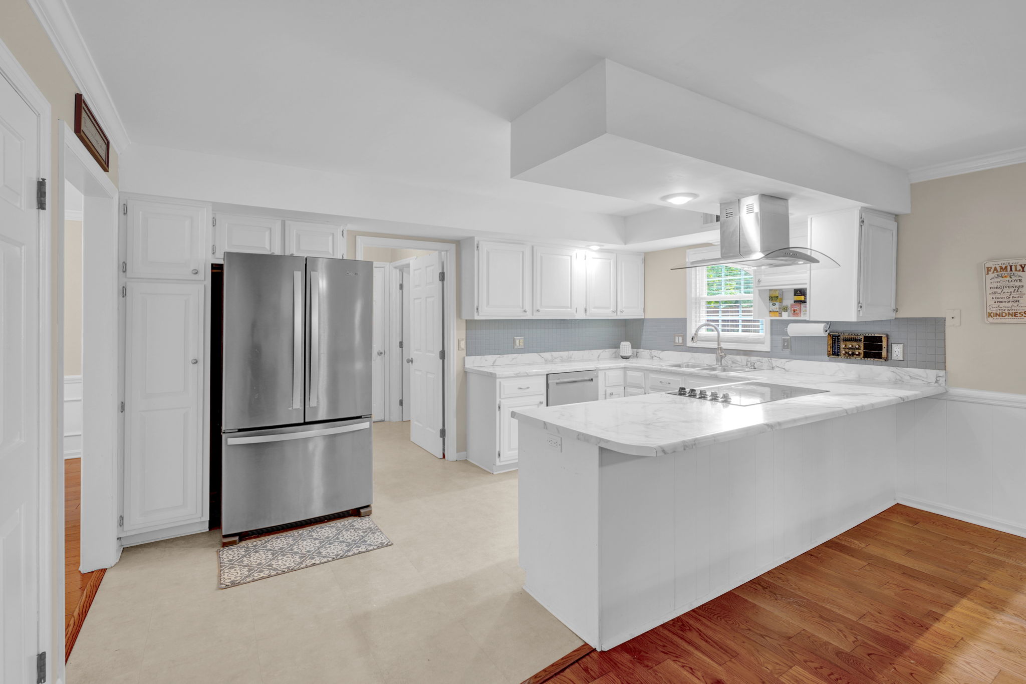 Kitchen with Stainless appliances