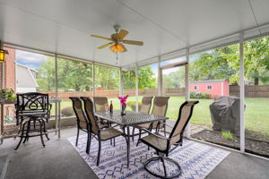 Screened in Patio