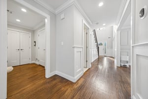 Hallway to all first floor rooms