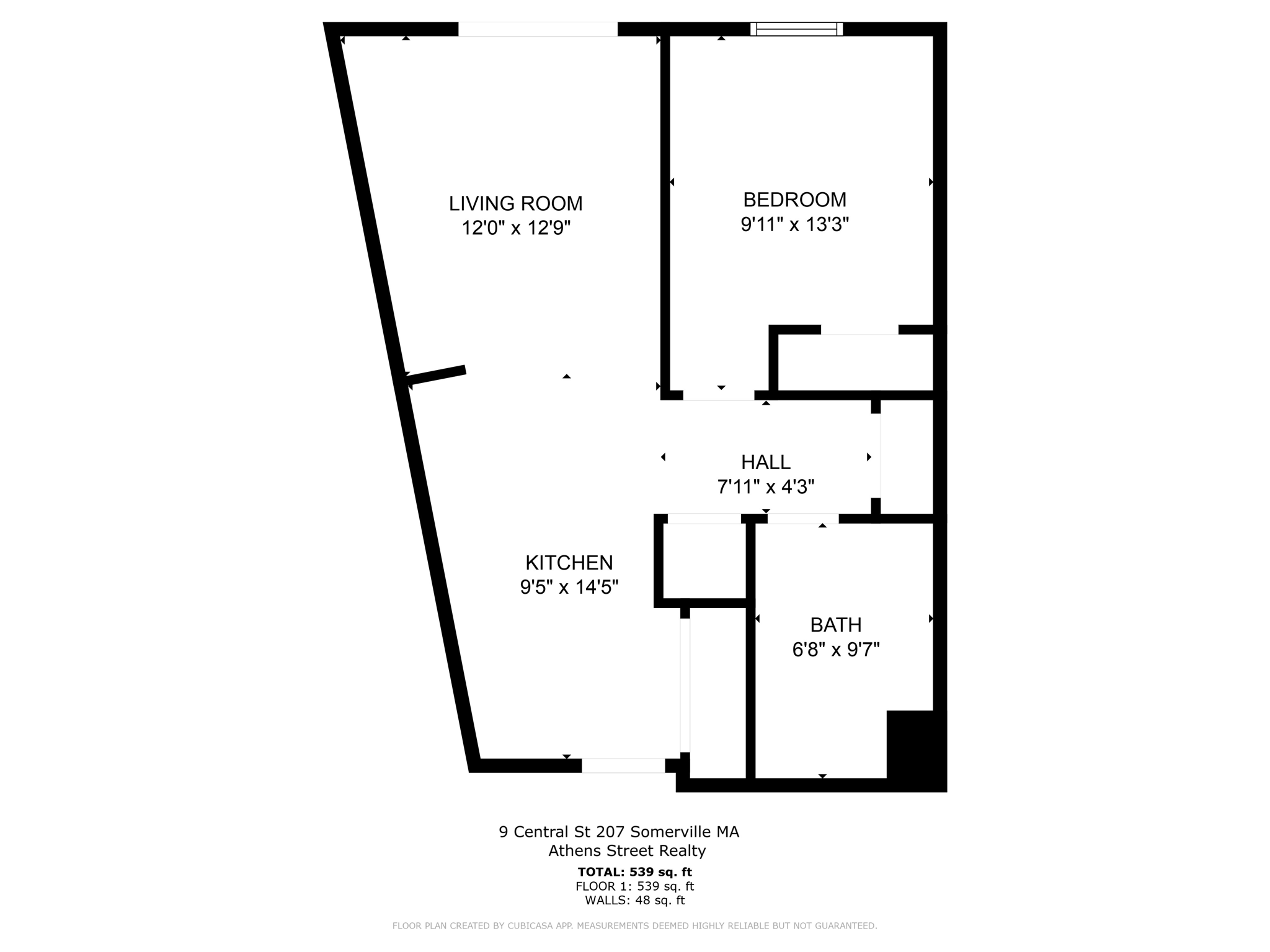 9 Central St 207 Somerville MA Floorplans