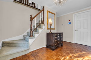 Stairs to main level