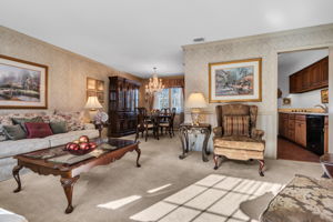 Living rm open to dining room