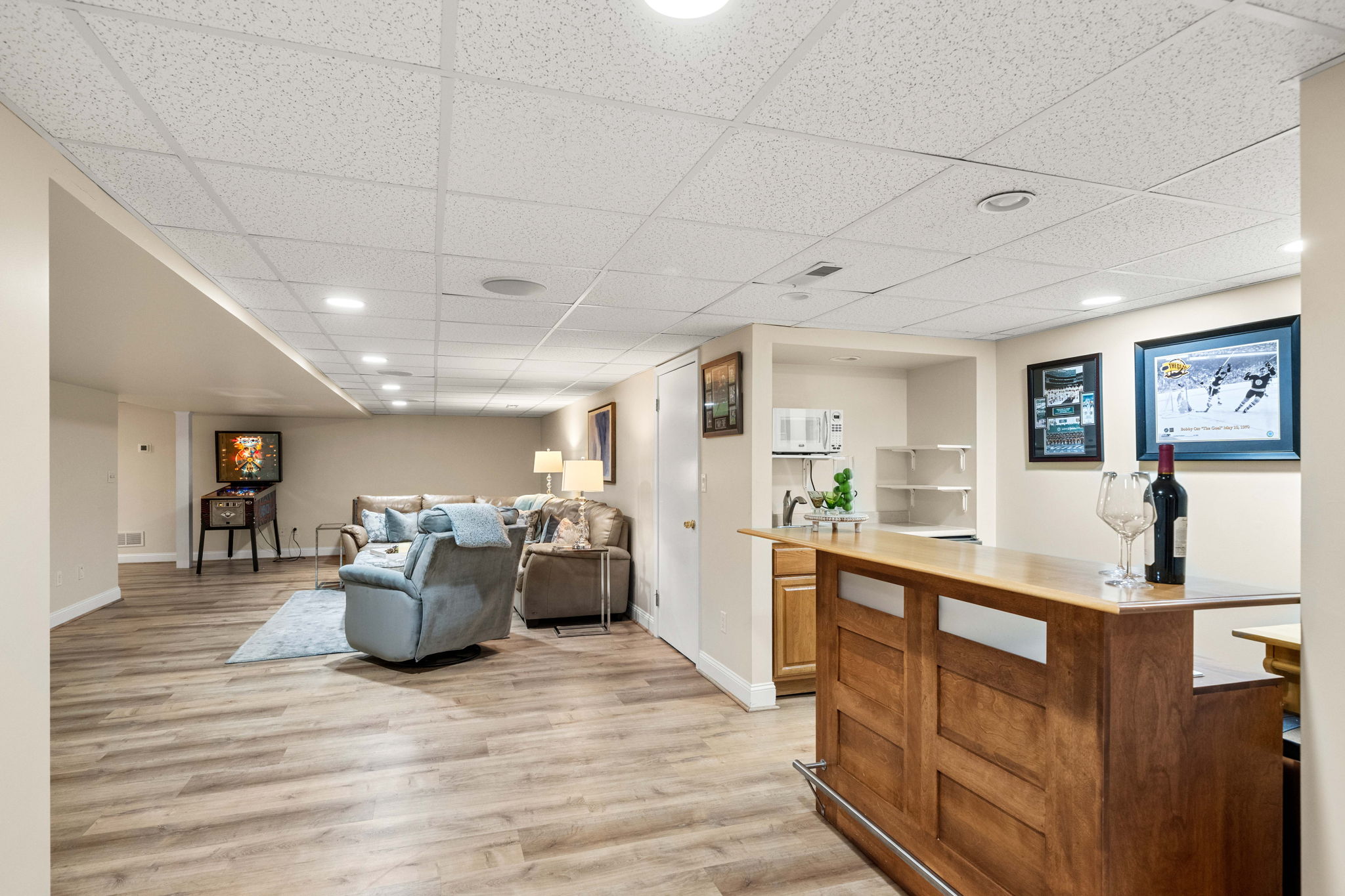 Basement from bar